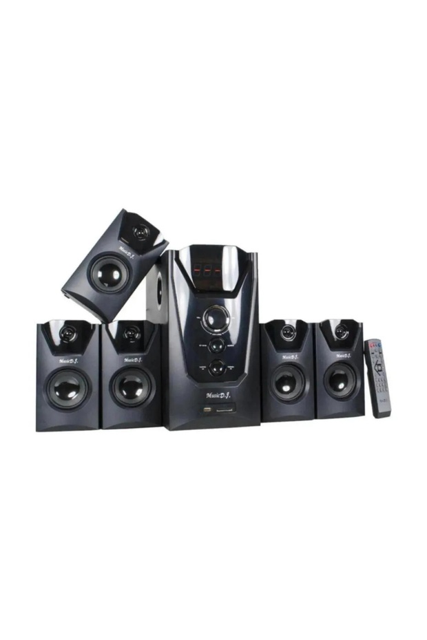 5+1 Sinema Sistemi Bluetoothlu Dijital Ekran Radyolu Usb Ses Sistemi - 2