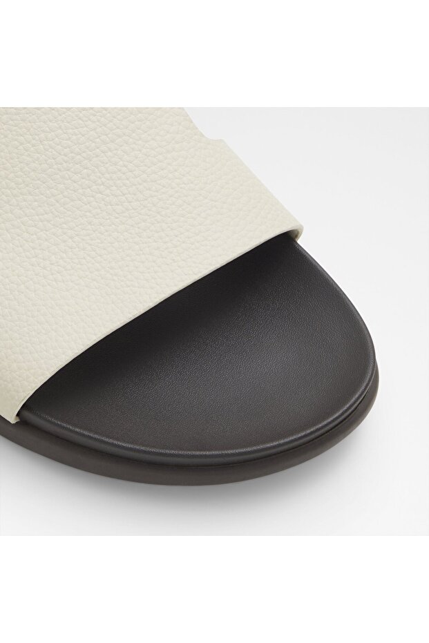 صندل مسطح رمادي للرجال - 5