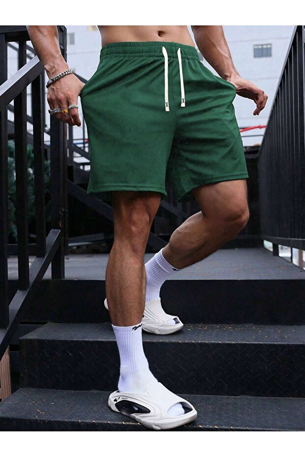 ERKEK Penye Şort - 4