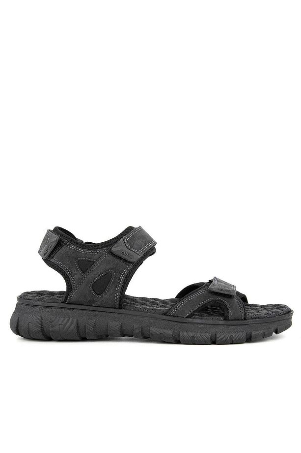 33403-001 SİYAH Anatomik Taban Topuk Dikeni Erkek Sandalet - 1