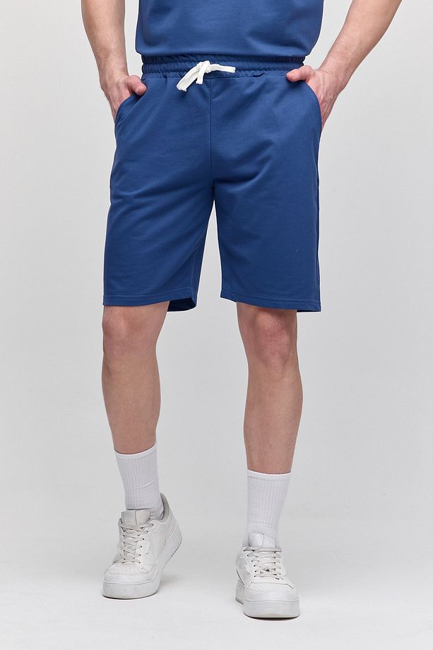 Erkek Comfort Fit İndigo Şort & Bermuda - 5