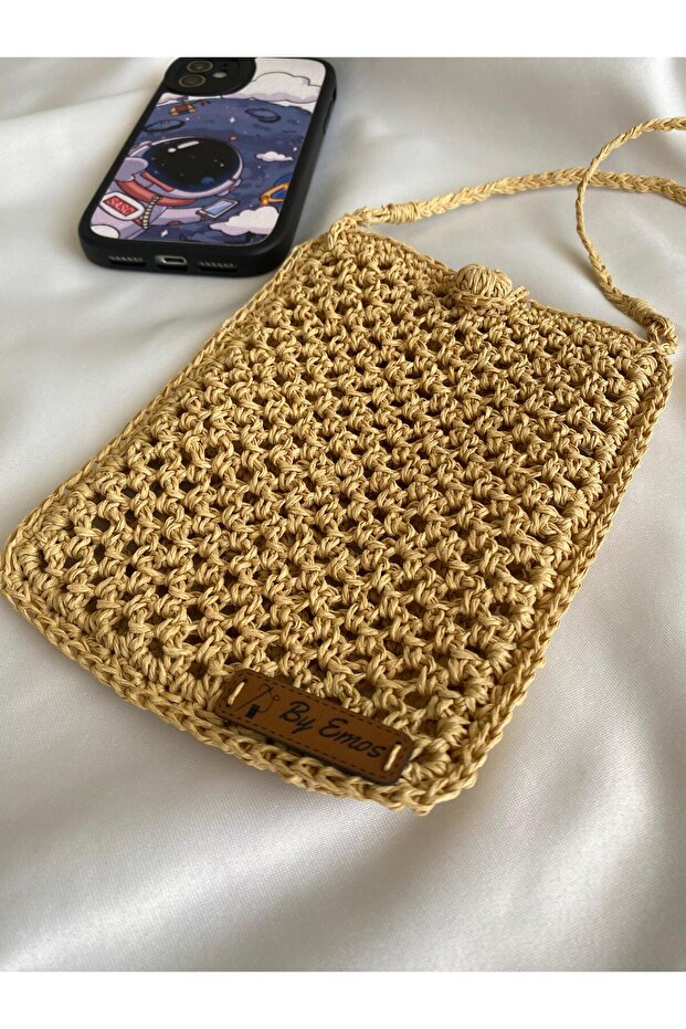 Kağıt İp Telefon Çantası - 6