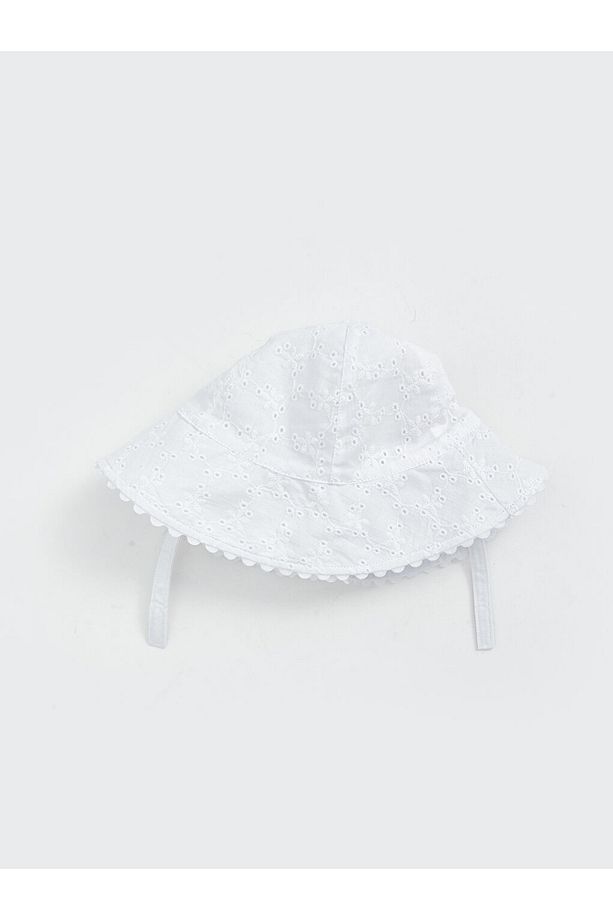 LCW baby Çiçekli Kız Bebek Bucket Şapka - 4