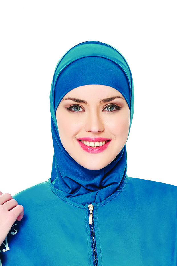 Swimmer Scarf Pool Sea Scarf Rbe-01 Petrol01