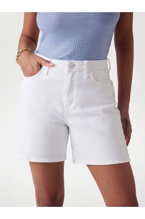 Super Relaxed Short Kadın Beyaz Şort W5gd1ad4t50-g011 - 2