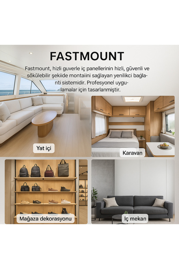 Fastmount Montaj Seti - 100 lü Paket - 3