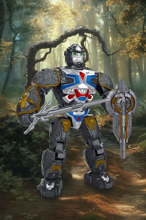 Gorile Dönüşen Robot - 1