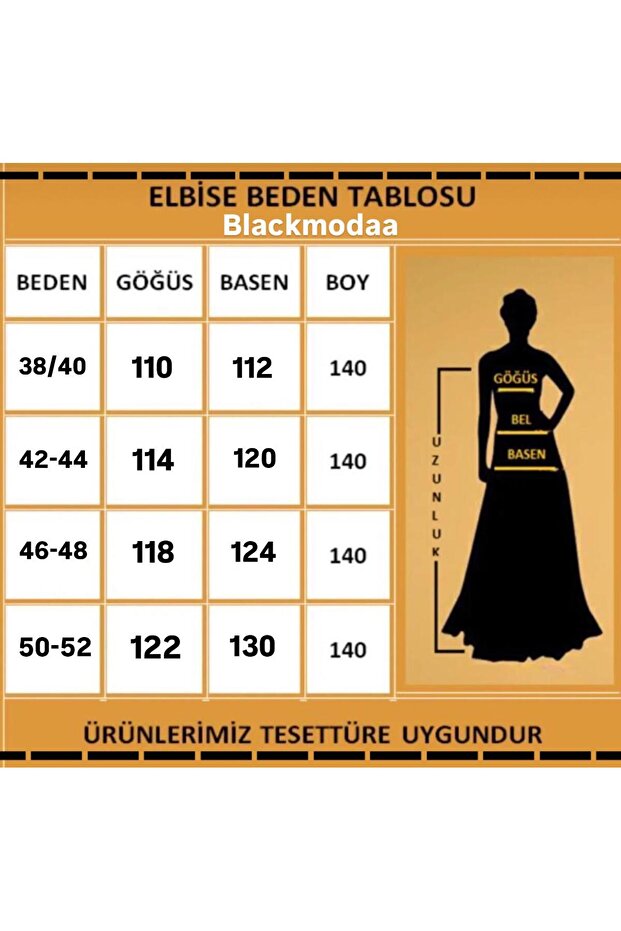 BOYDAN VİSKON ELBİSE - 3