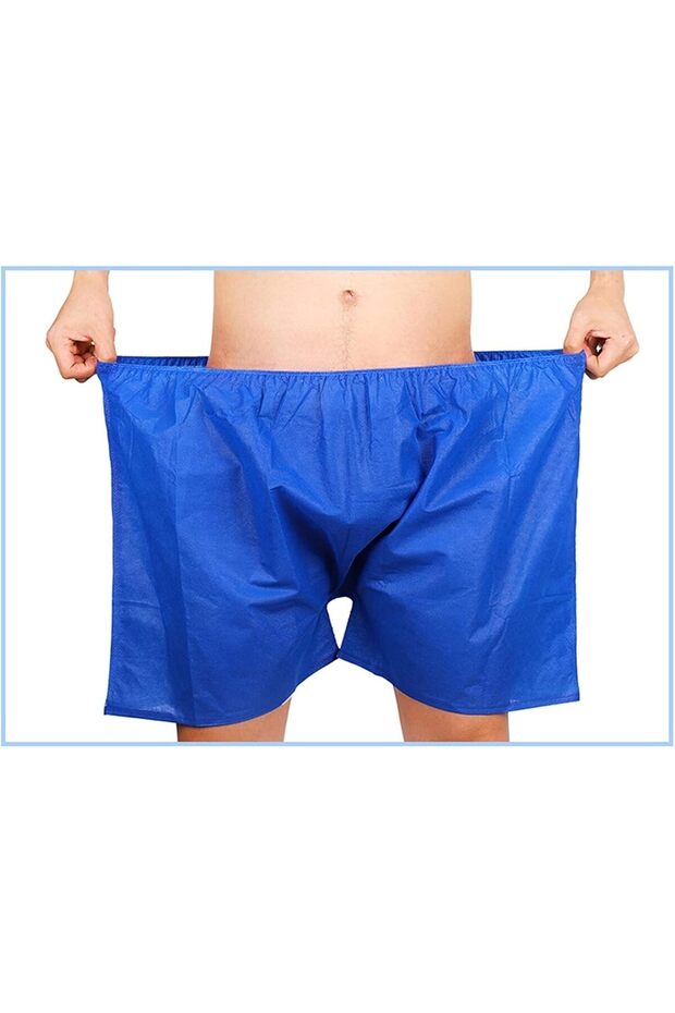Disposable Men's Non- woven Boxer Shorts, Spa and Salon Equipment (10 Pieces)