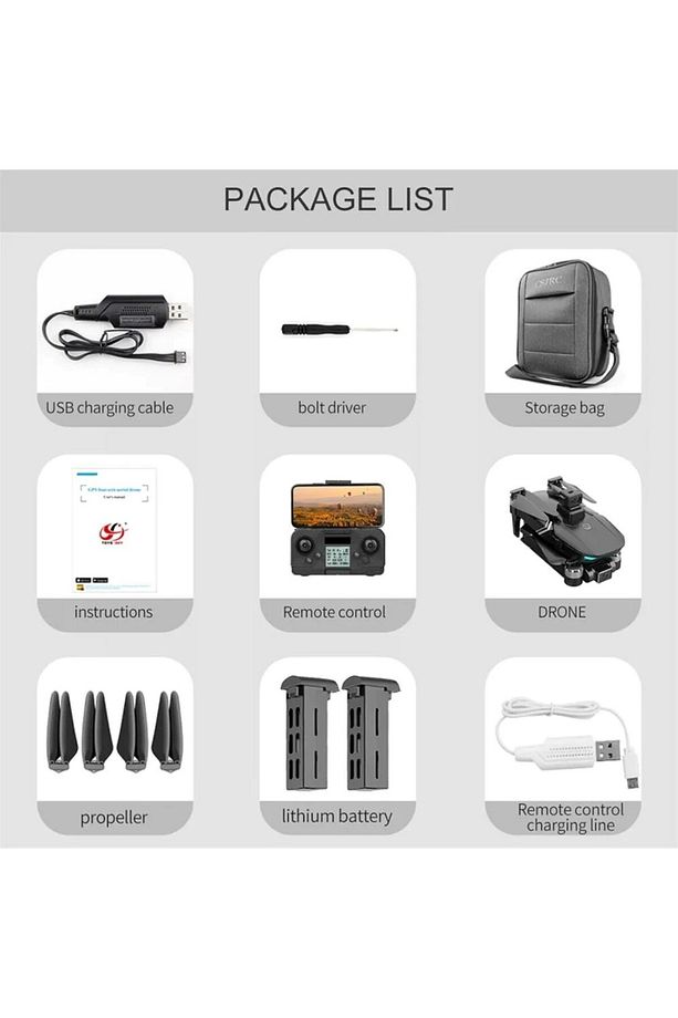 LH-X75 Pro Drone Multi-Function Aircraft Flight Obstacle Avoidance Hd Camera Gps - 6