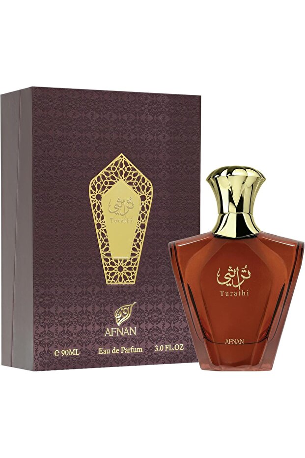 Turathi Brown Eau de Parfum for Men, 90 ML