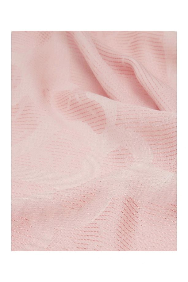 SCARF JAQUARD LG 4G MP 80X190 Kadın Pembe Şal AW5265COT03-ROS - 3