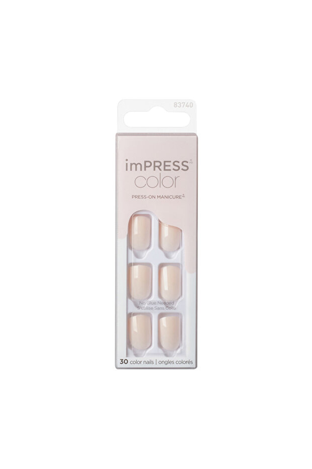 Kiss Impress Color Nails Point Pink KIMC001C