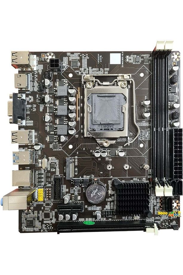 B75(H61) Sata,m2 Ddr3 1600mhz Usb 3.0 Vga Hdmi Ses G.lan - 3