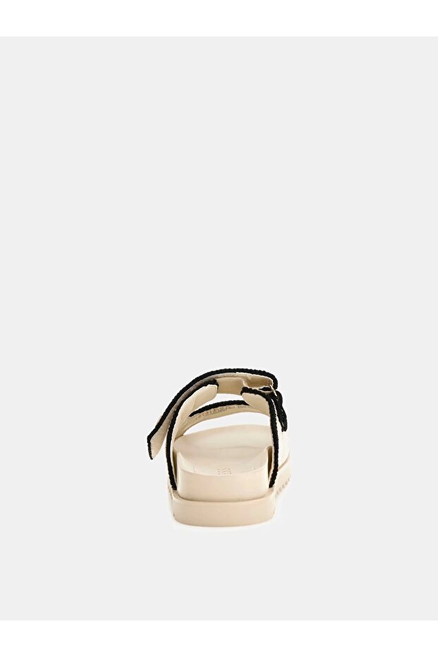 FADENNA Kadın Krem Terlik FLJFDNFAB19-CREAM - 2