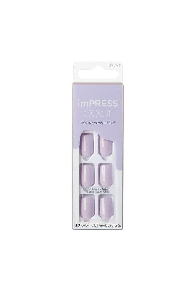 Kiss Impress Color Nails Picture Purplect KIMC007C