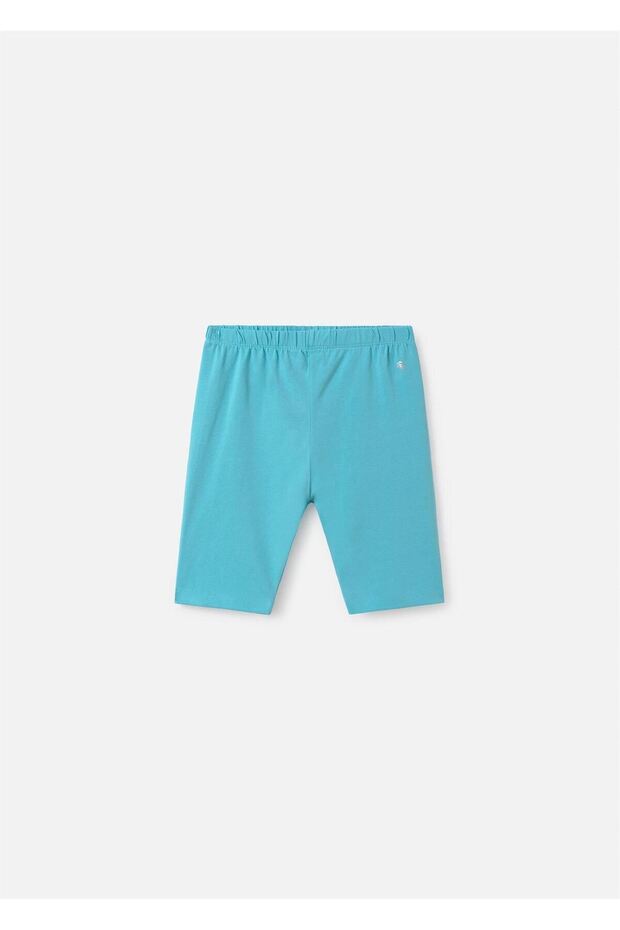 Girl Kurta - Turquoise Short Leggings 6212