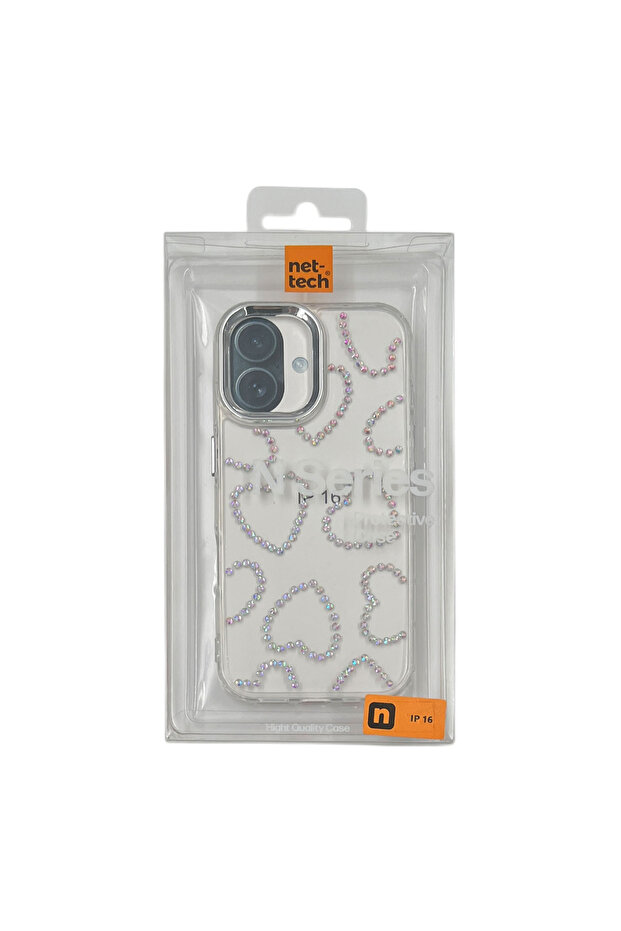 İphone 16 Uyumlu Epr-27 Arka Koruma Kılıf - Şeffaf - 2