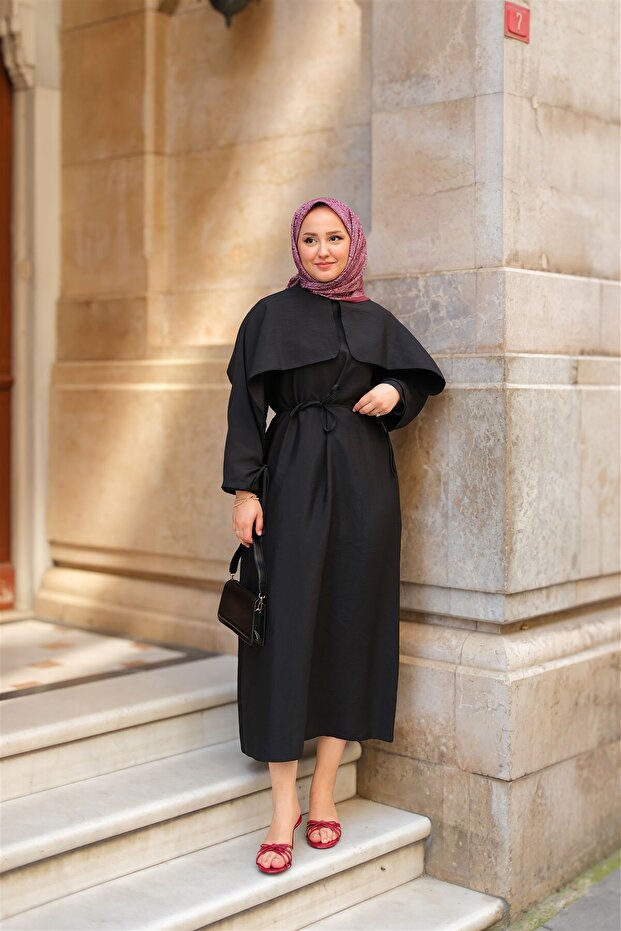 Women's Lovise Windbreaker Dress Black