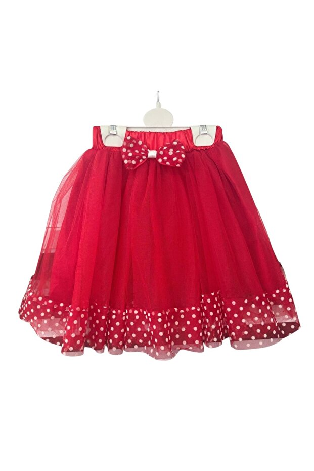 FLOK ŞERİTLİ TÜTÜ ETEK - 1