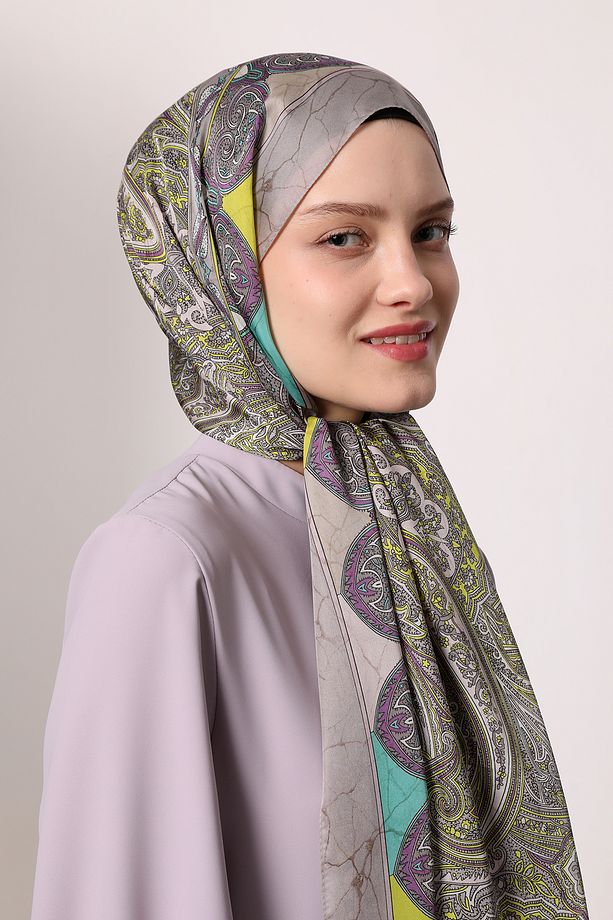 Hint İpeği Şal - 3