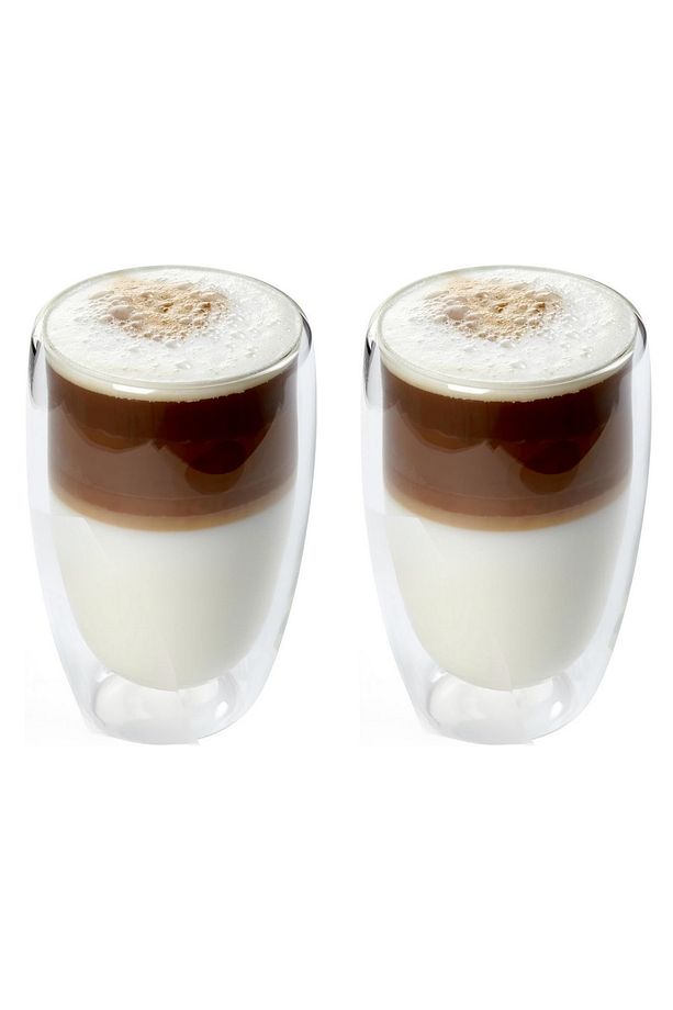 Mithra Life 2 Adet 500ml Çift Cidarlı Isı Yalıtımlı Cam Şeffaf Kupa Bardak Mıt1206 - 3