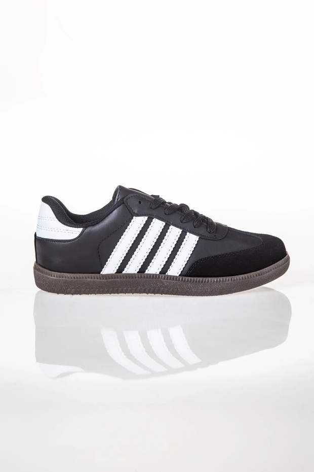 Striped Casual Sneakers Sneaker Lace-Up Unisex Comfortable and Ergonomic Sneakers Breathable