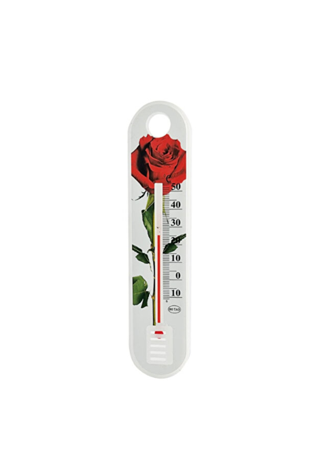 Rose Pattern Thermometer - 1