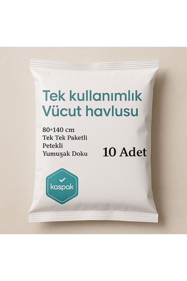 Tek kullanımlık Banyo/Masaj/Vücut Havlusu 10 adet - 3
