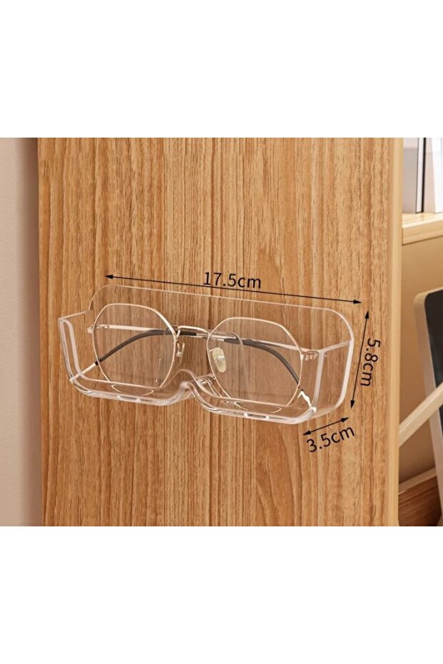 حامل نظارات شفاف لاصق - 4