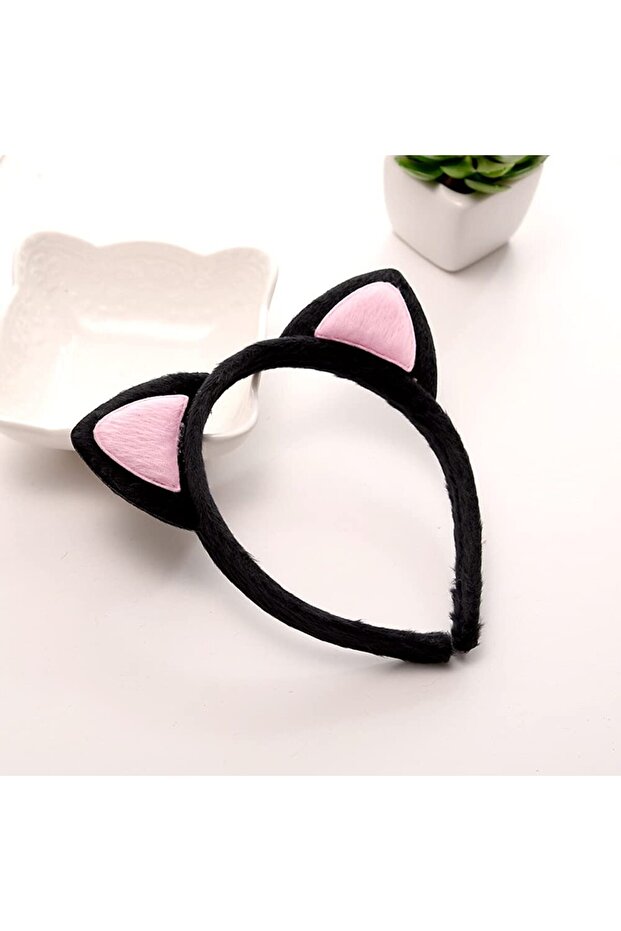 Cute Fluffy Ear Crown - 4