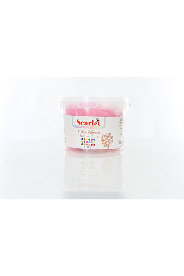Şeker Hamuru Pembe 500g - 1