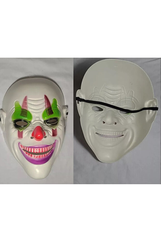 Mască Joker tematică cu clovn psihopat - 5