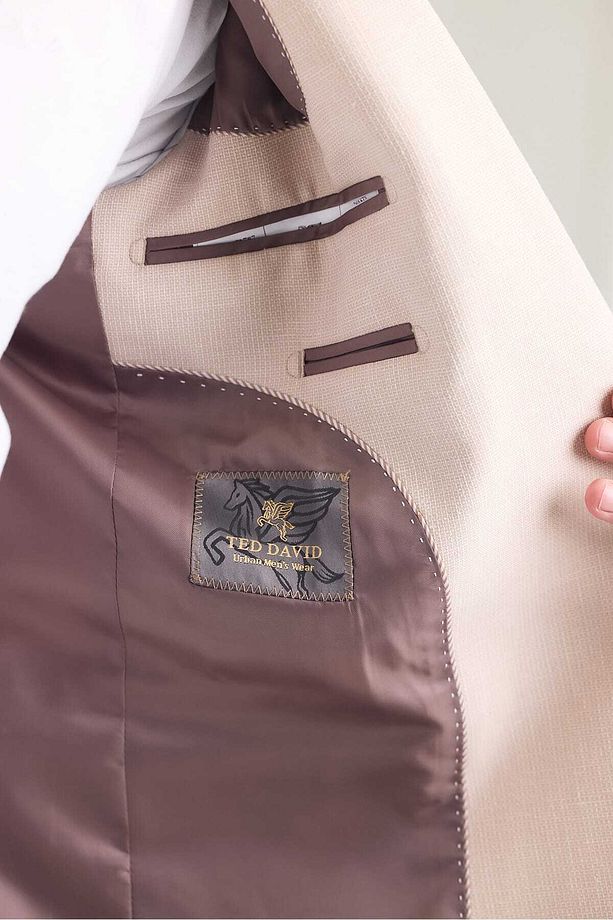 Dijital Örme Blazer Ceket - 8