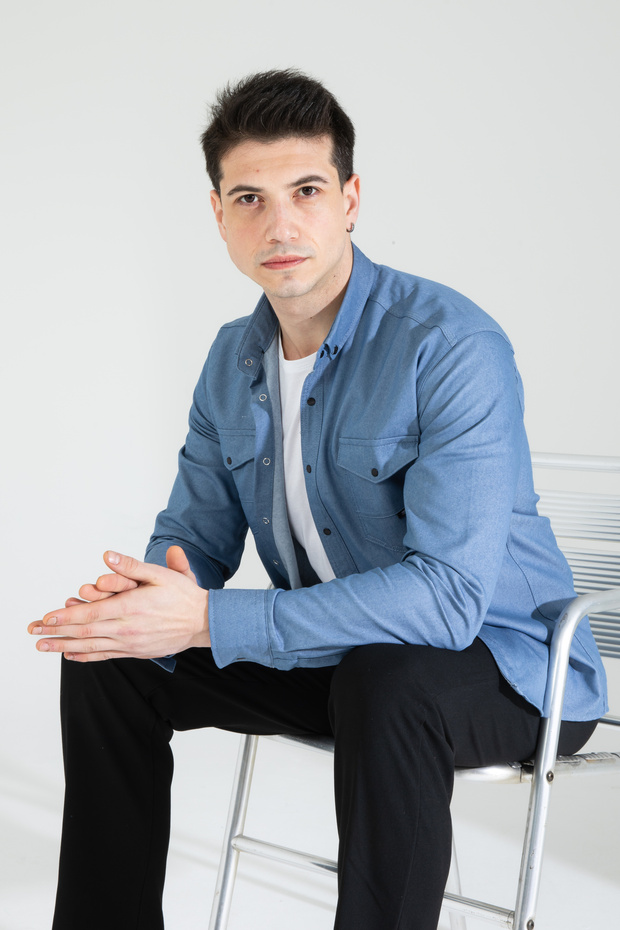Slim Fit Jeans - Denim Men's Shirt