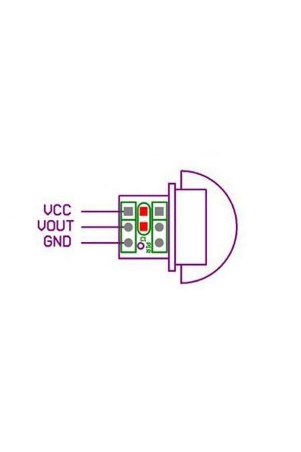 Arduino Hareket Sensörü - Mini Pır Dedektör Modülü - Am312 As312 - 4