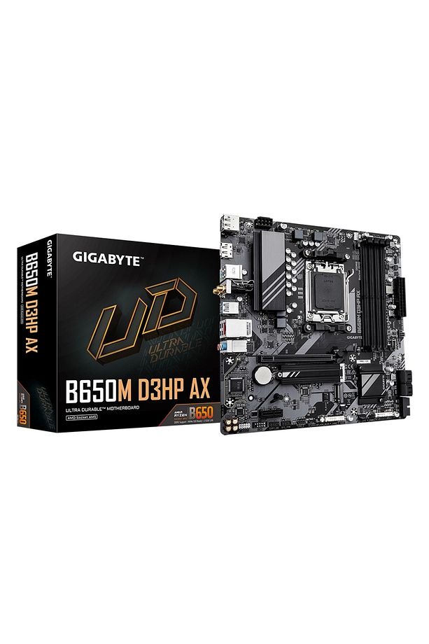 B650m D3hp Ax B650 Ddr5 (VGA YOK) Glan 2.5g Matx Hd Dp Wıfı Bt 2xm2 Rgb Am5 Amd Anakart - 1