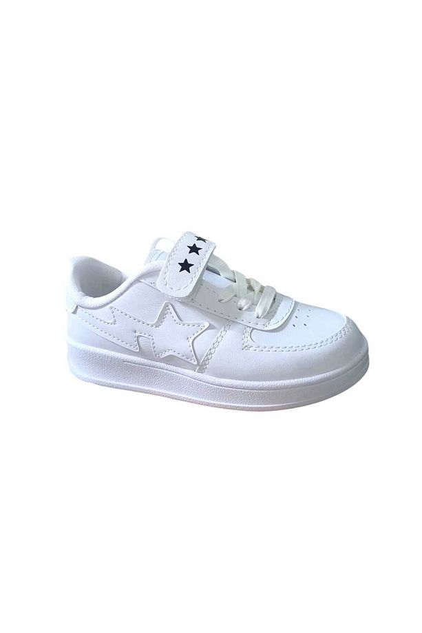 Unisex Çocuk Cırtlı Rahat Günlük Sneaker Spor Ayakkabı - 1