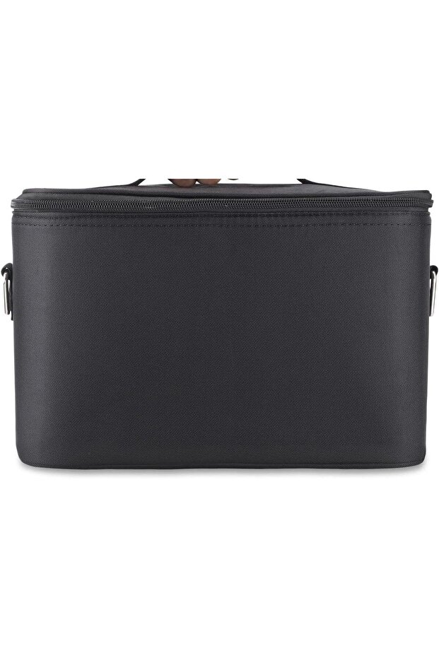 Large Capacity Barber Carrying Case with Shoulder Strap, Professional Salon Hair Cutting Scissor Box