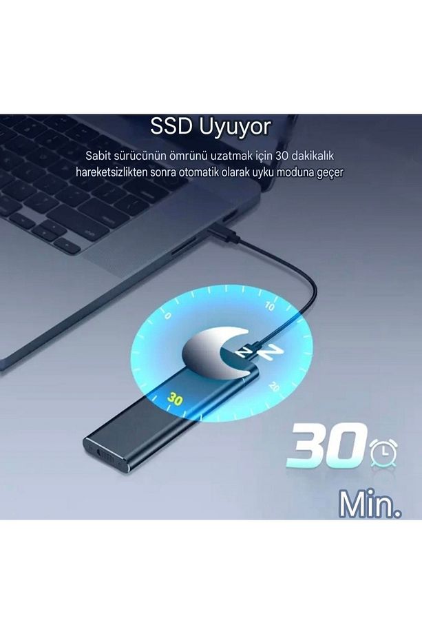 Jeyi M.2 NGFF SATA Ssd Muhafazası 2230/2242/2260/2280 metal 5Gbps Yüksek Hızlı Veri Aktarımı - 7