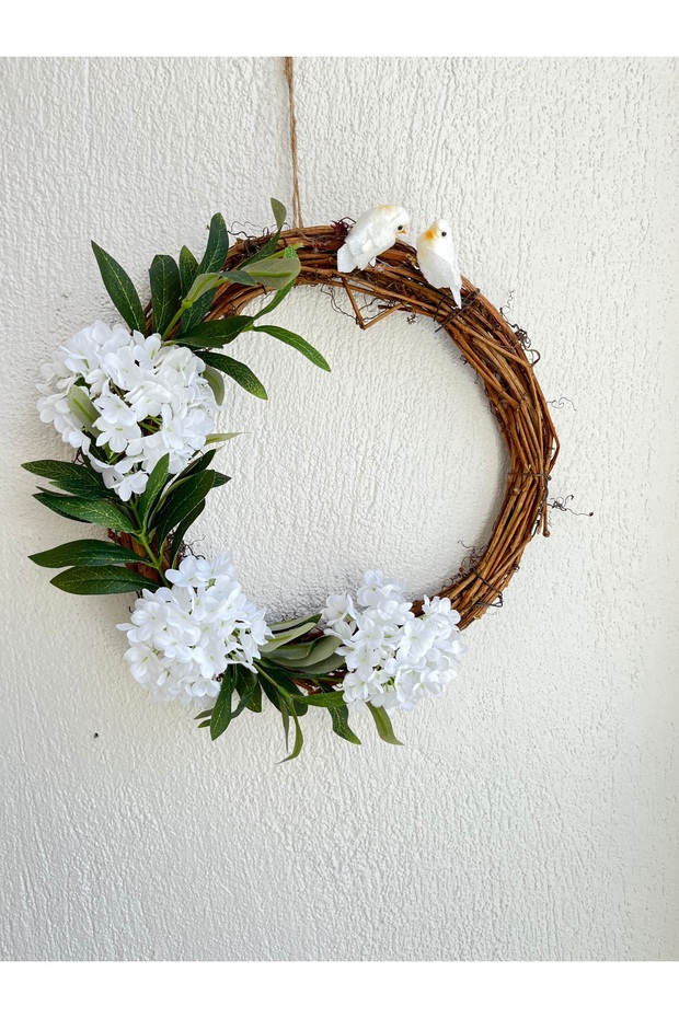 Zeytin çelenk kapı süsü - 3