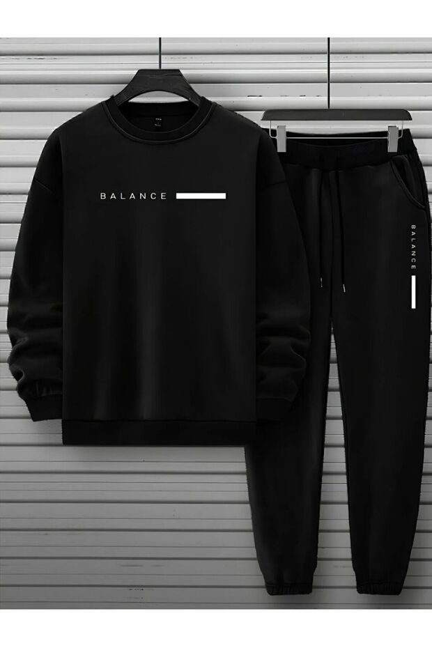 طقم رياضي BALANCE مطبوع عليه شاردون
