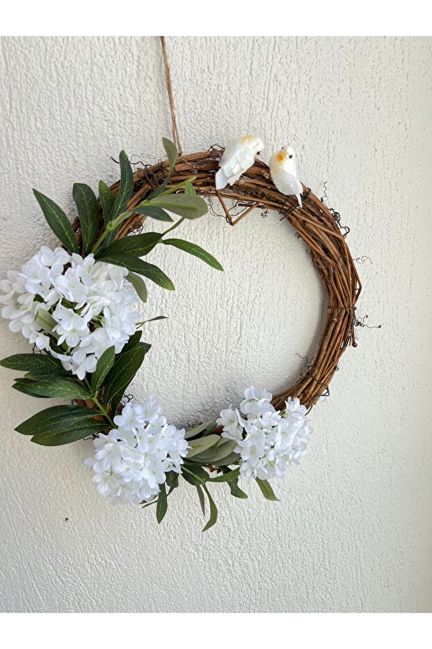 Zeytin çelenk kapı süsü - 4