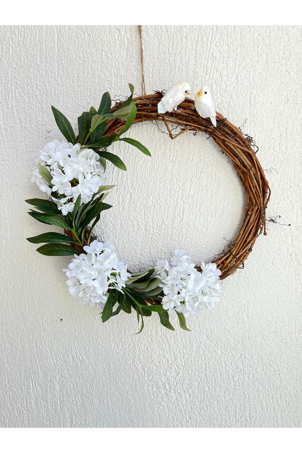 Zeytin çelenk kapı süsü - 1