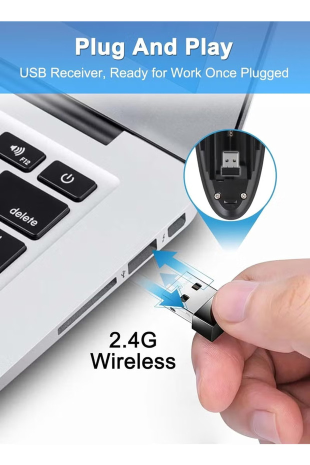 Wireless Remote Control With USB Receiver Voice Control For Android - 8