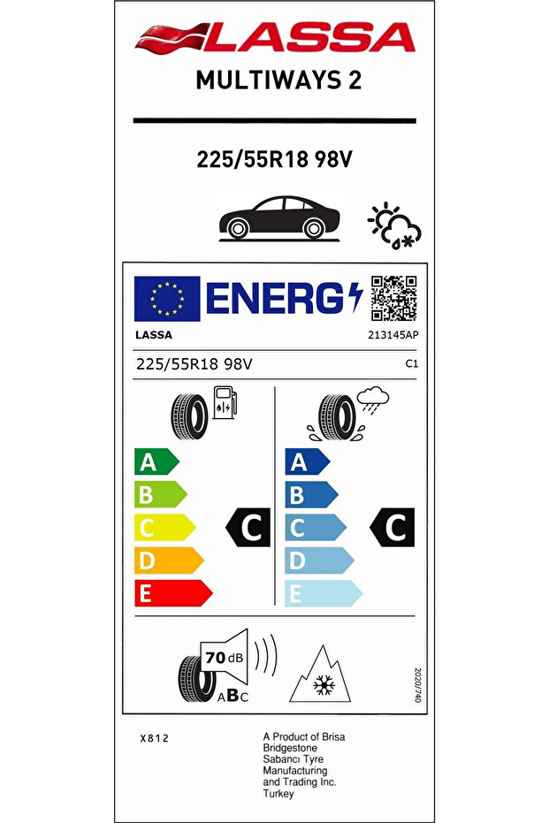225-55R18 98V MULTIWAYS 2 - 3
