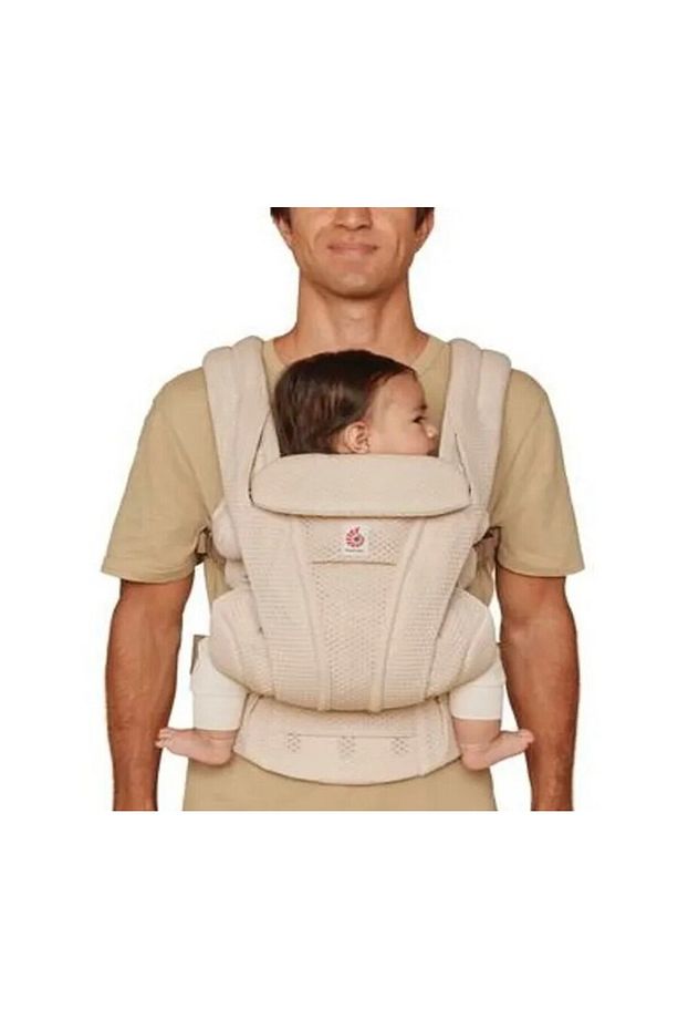 Omni Deluxe Mesh (natural beige) , 4 farklı taşıma pozisyonlu kanguru , 0-4 yaş için - 3