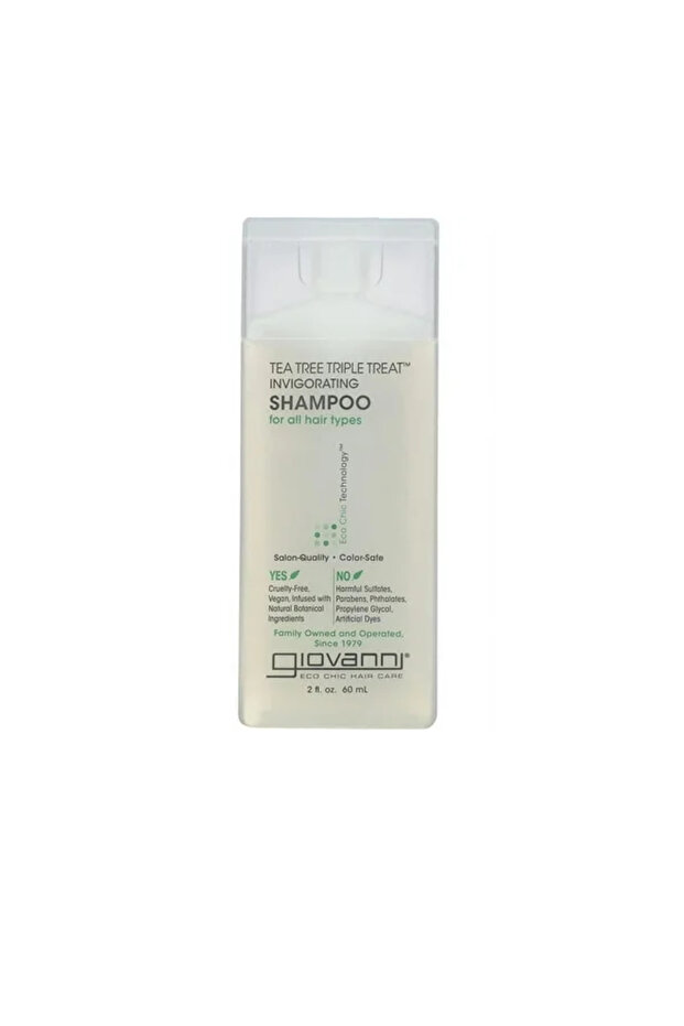 Giovanni - Tea Tree Triple Treat Invigorating Shampoo 60ml
