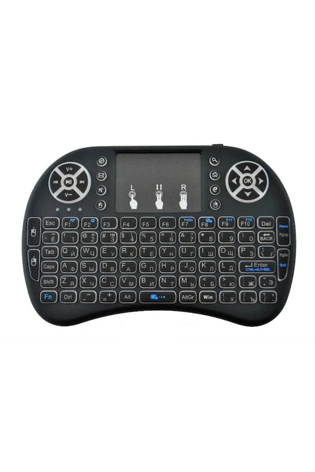 Technopc Ultrapad UP1662A-46 10.1" Uyumlu Wireless Touchpadli Işıklı Şarj Edilebilir Mini Klavye - 1