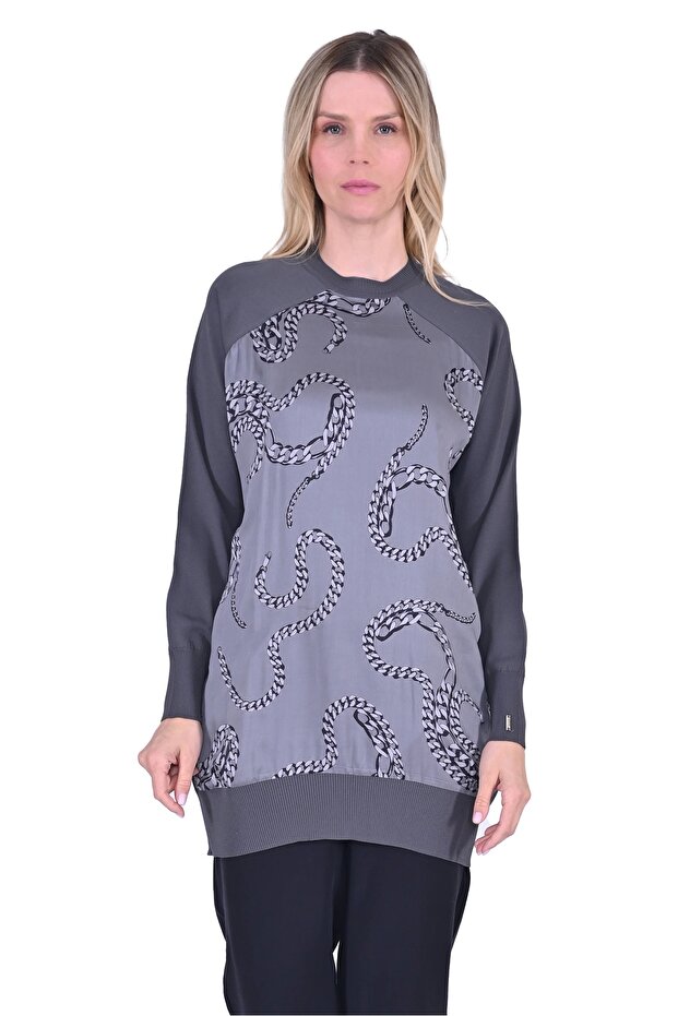 İNVEE 6723 Tunik Antrasit - 1